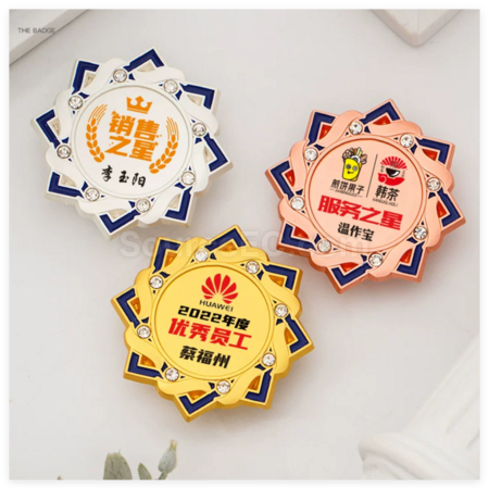 禮品訂造金屬襟章獎牌紀念品