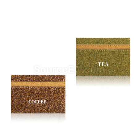 禮品訂造咖啡渣茶葉渣IC卡套紀念品
