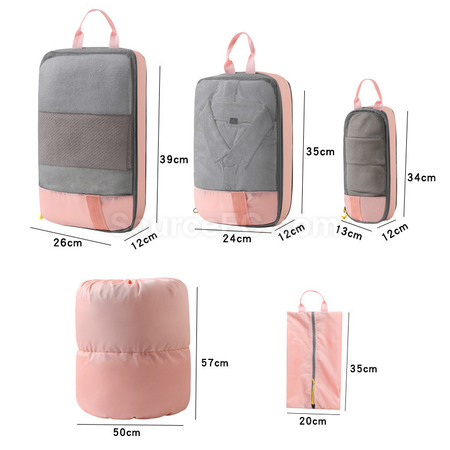 禮品訂造旅行壓縮收納包六件套紀念品